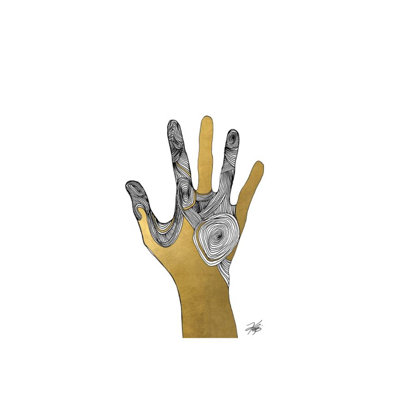 Sign Language I Print by Kelli Ellis