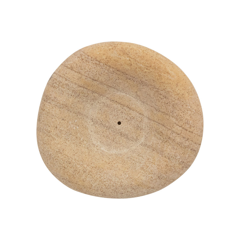 Sandstone Organic Shaped Incense Holder
