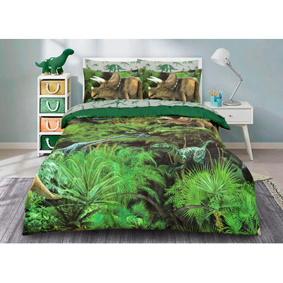 Microfiber Reversible 5 Piece Comforter Set