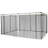 Outsunny Universal Replacement Mesh Sidewall Netting For Patio Gazebos And Canopy Tents With Zippers, (Sidewall Only)-113827043-113827044