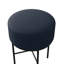 Tabouret de coiffeuse moderne rembourré et rembourré avec pieds en métal (2 pièces)-1818265386-1818265387