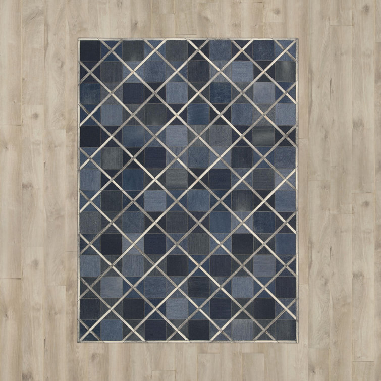 Rosenblatt Cotton Geometric Indoor Rug