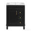 Meuble-lavabo 24 po avec lavabo en céramique, petite armoire de salle de bain, armoire moderne avec 2 tiroirs et tablette réglable-1756696328-1756696438