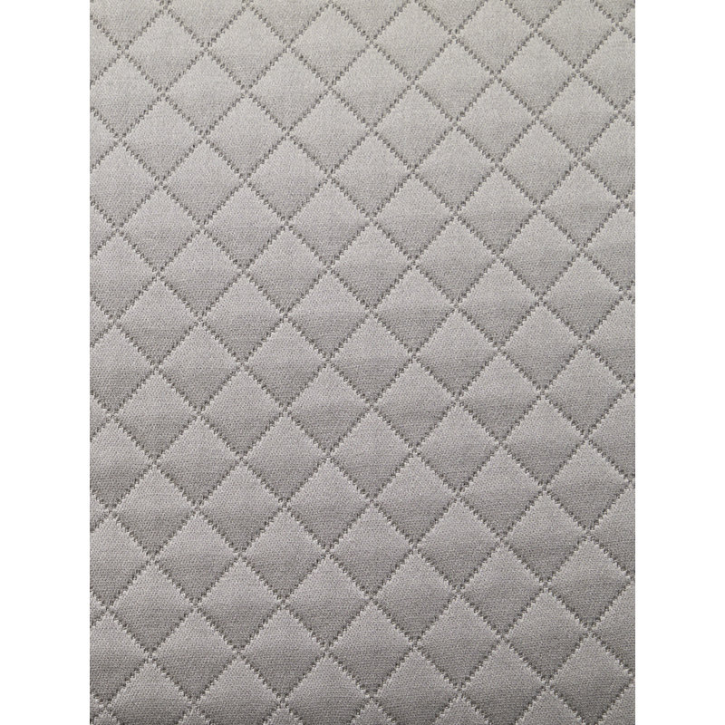 Bari Pleated Bed Skirt, King, Gray