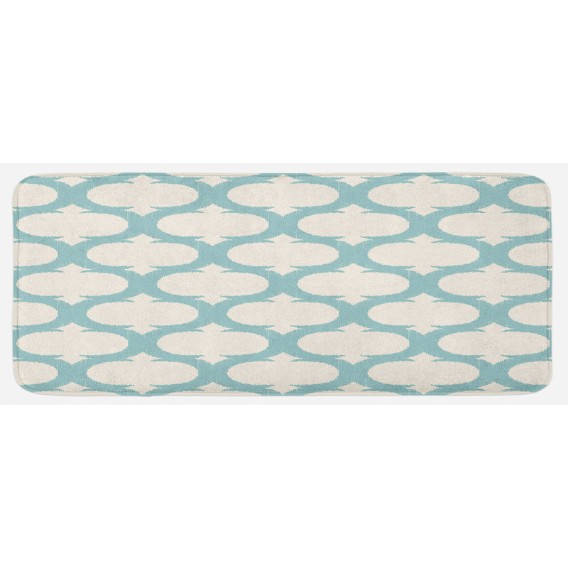 Eclectic Synthetic Kitchen Mat