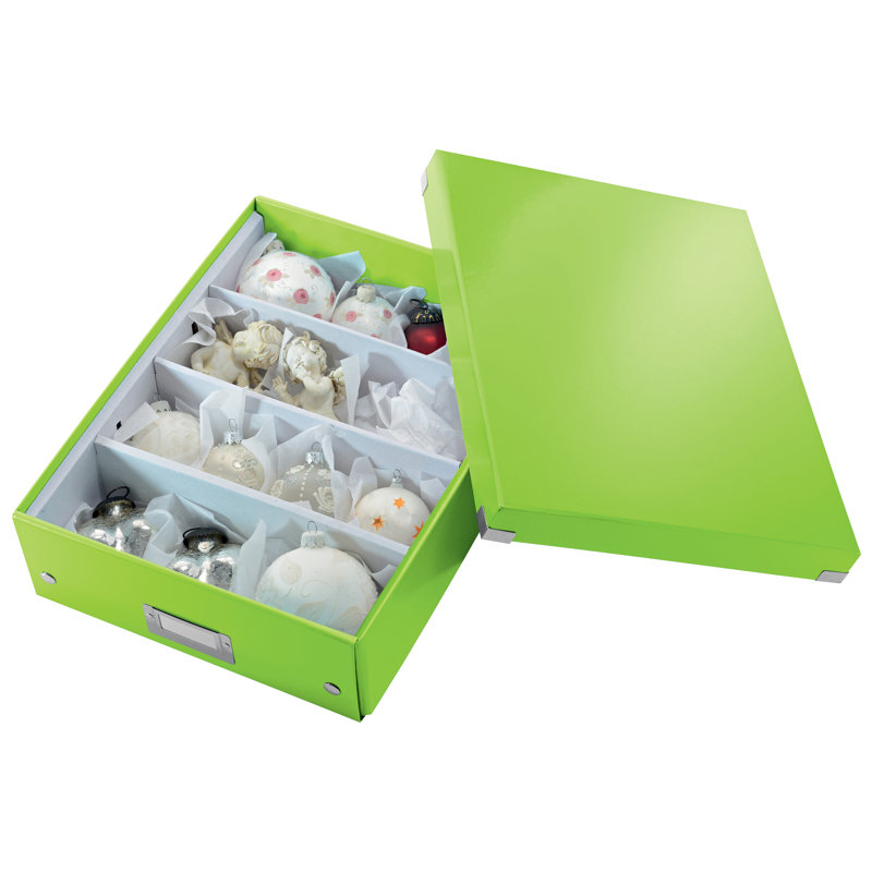 Leitz Decorative Bin, 28.1cm H x 10cm W x 37cm D, Green