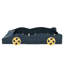 Lit plateforme pleine grandeur en forme de voiture de course avec rangement - construction robuste bleu foncé pour une utilisation confortable dans une chambre en bois de pin bleu-948330143-948330114