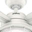 Ventilateur de plafond 52 pouces pour l'extérieur à 4 pales standard avec chaîne de traction et ensemble d'éclairage inclus Ocala-56046691