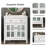 30" White Bathroom Vanity with Ceramic Sink, Solid Wood Legs & Soft Close Hinges