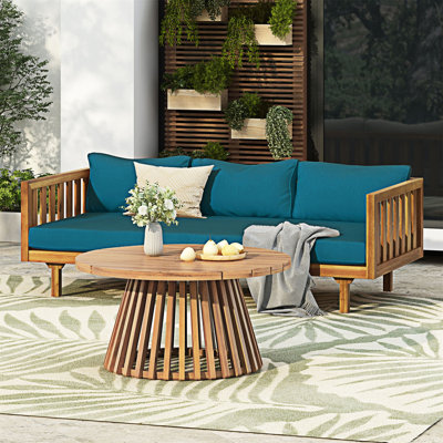 Outdoor Wood Patio Furniture Set