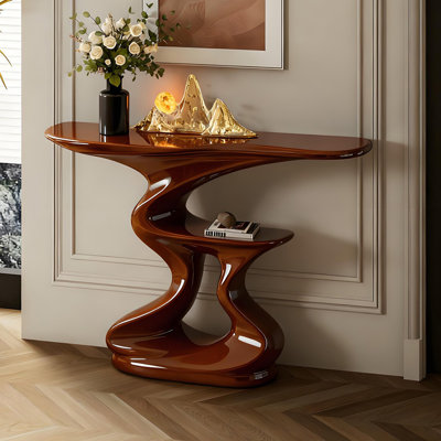 Simple light luxury console table