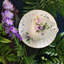 Service de table en porcelaine blanche 45 pièces Nika, garniture florale et or 24 carats (service pour 8) Nika
