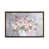 Toile avec cadre en bois brun classique
