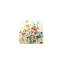 Beige en pleine floraison, art mural 24 x 24 po