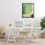 Art mural sur toile "Green Geometric Collage" par Suzanne Nicoll-1008372283-1008372280