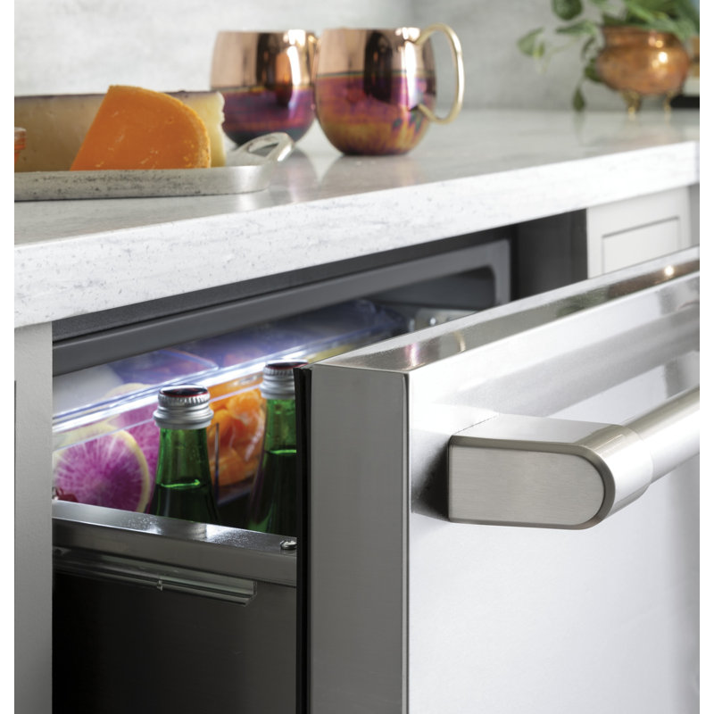 5.7 cu. ft. Undercounter Mini Fridge, Stainless Steel