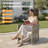 4 - Person Patio Conversation Set with Loveseat, Chairs and Cushions-1862297988