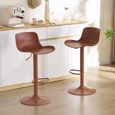 Meli Height-Adjustable Swivel Bar Stool