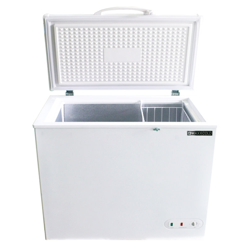 Maxx Cold White Commercial Chest Freezer with Solid Top, 7 cu. ft.