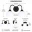 Éclairage pour meuble-lavabo à intensité variable noir mat 16 lumières 16 po-408131247-414850929-414850930