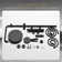 10" Four Functions Shower System, Solid Brass Shower Head, 3 Functions Hand Shower, Tub Spout, Bidet Sprayer, Bathtub Shower Faucet with Rough-in Valve