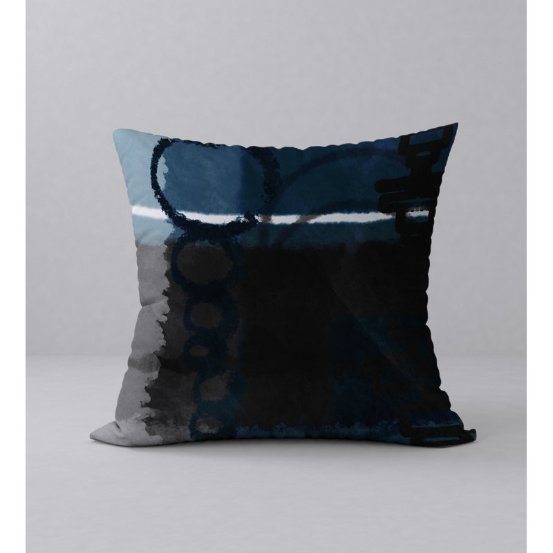 Reversible Throw Pillow, 24" x 24"