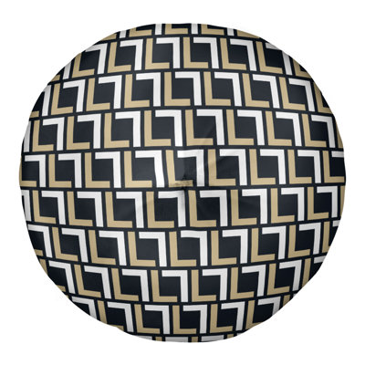 Housse et insert de coussin carré de luxe New Orleans Football
