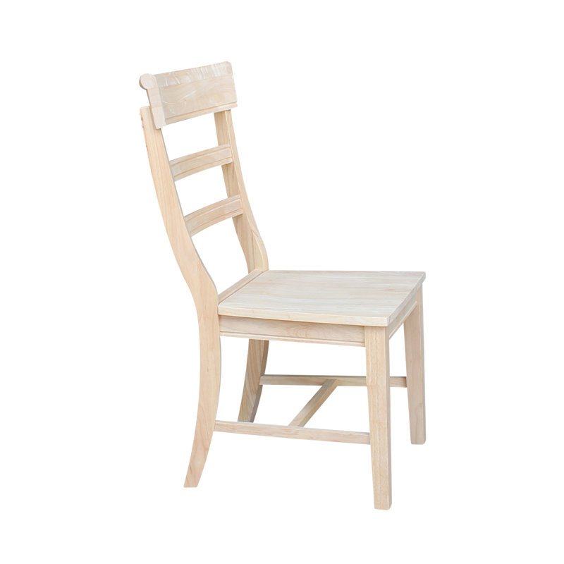 Deauntae 18'' H Solid Wood Side Chair