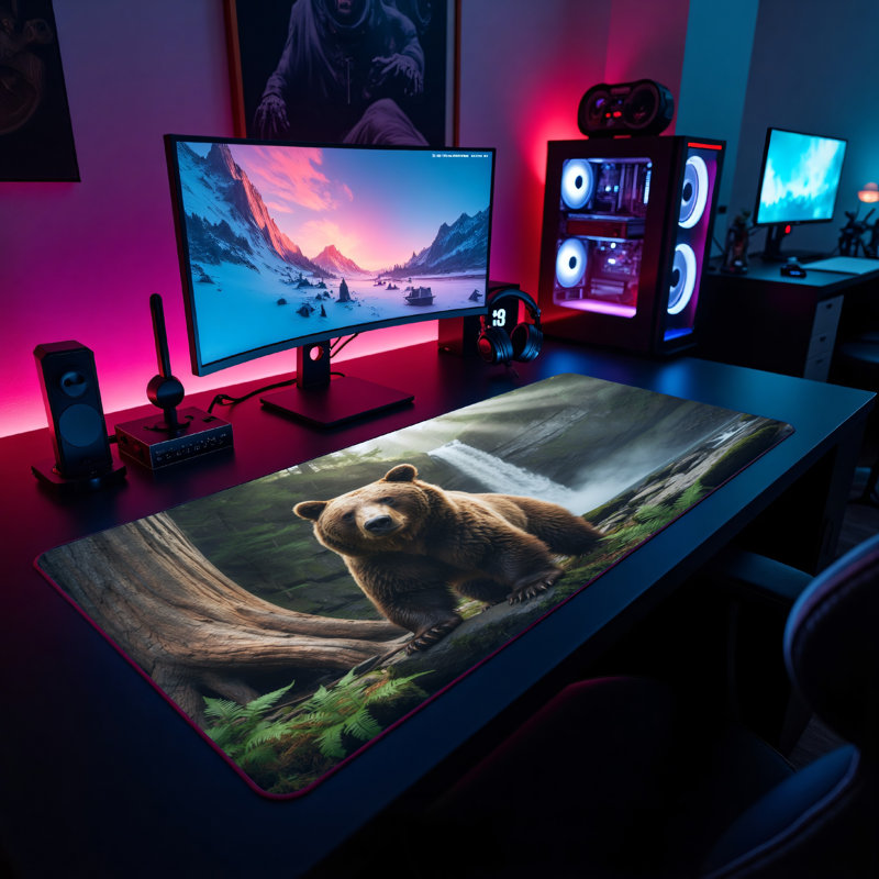 Polyester Desk Pad, 23.6x13.8