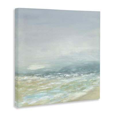 Energetic Beach Expression Canvas Wall Art by Jacob Q