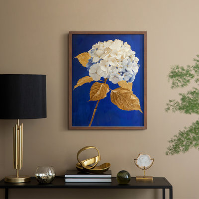 FLORAL Series LXXXII  -Premium Framed Print -Ready to Hang - No Nails Required