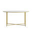 Modern Laminate Coffee Table with Crisscross Frame-1825918870-1825918864