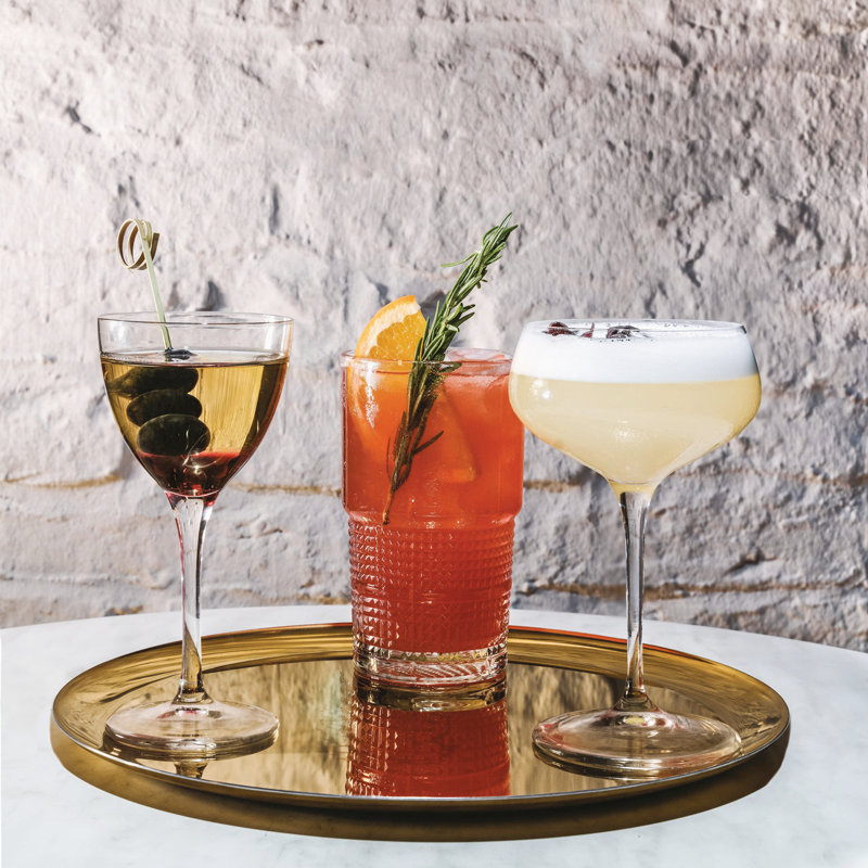Bartender 13.75 oz. Novecento Hi-Ball Stackable Drinking Glasses