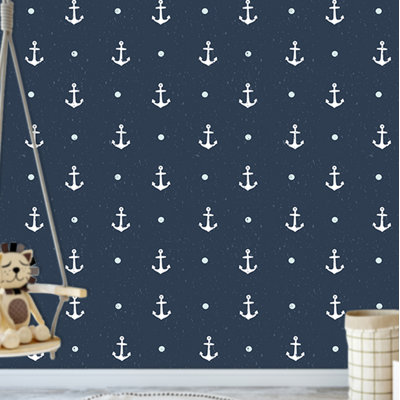 Rouleau de papier peint adhésif autocollant l 10 pi x l 24 po anchor Congo