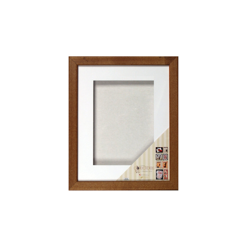 Cadre en bois mat Lennie, Miel, 16 po x 20 po