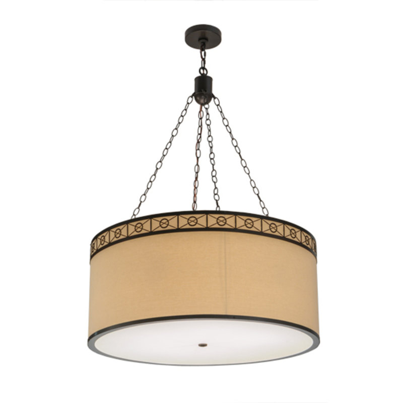 Lustre tambour 6 lumières Cilindro
