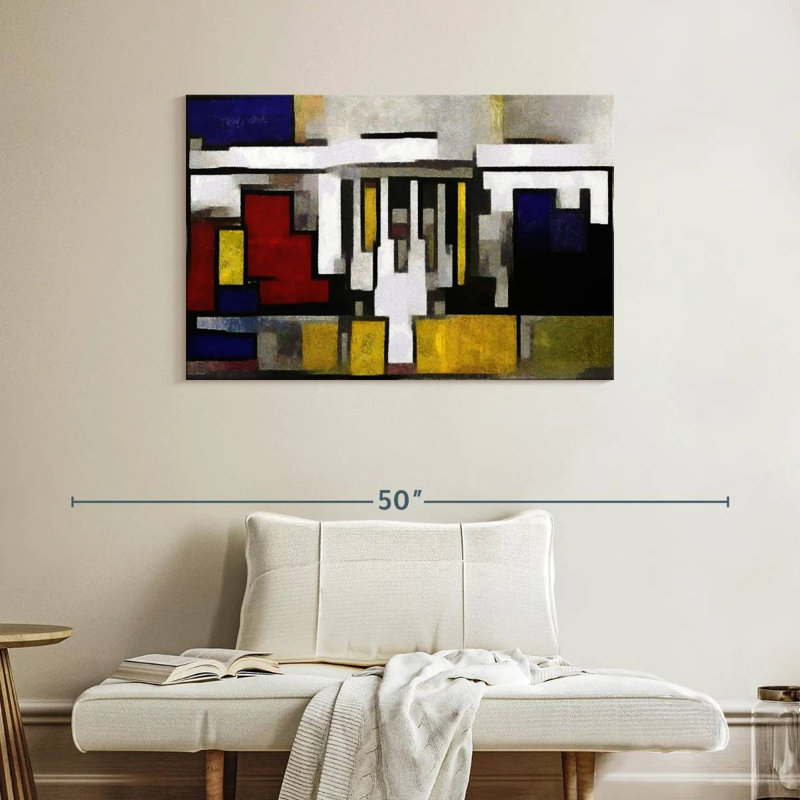Maison abstraite Avery, H 26 po x l 39 po