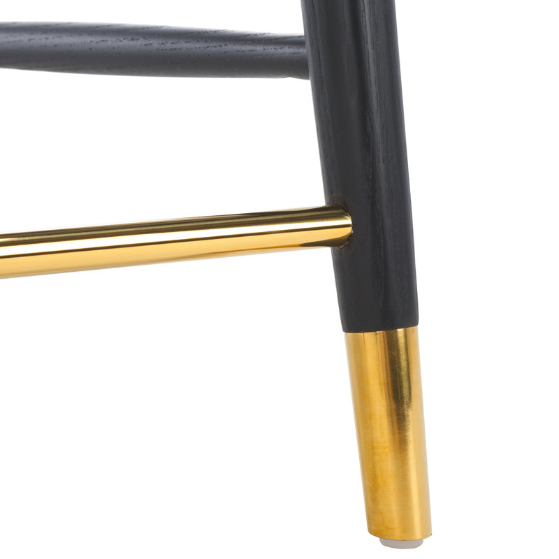Tabouret de comptoir 22,91 po, Noir, Tabouret de comptoir (siège d'une hauteur de 22,9
