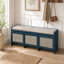 Banc de rangement pour hall d'entrée Vintage - 48 po-1135307077