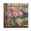 Blush pivoine et lavande - mélange de bouquets assortis - sur bois de pin naturel-686833693