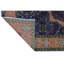 Hand Knotted Wool Area Rug in Blue And Beige