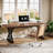 Stainless Steel Computer Desk-441314340-445715932