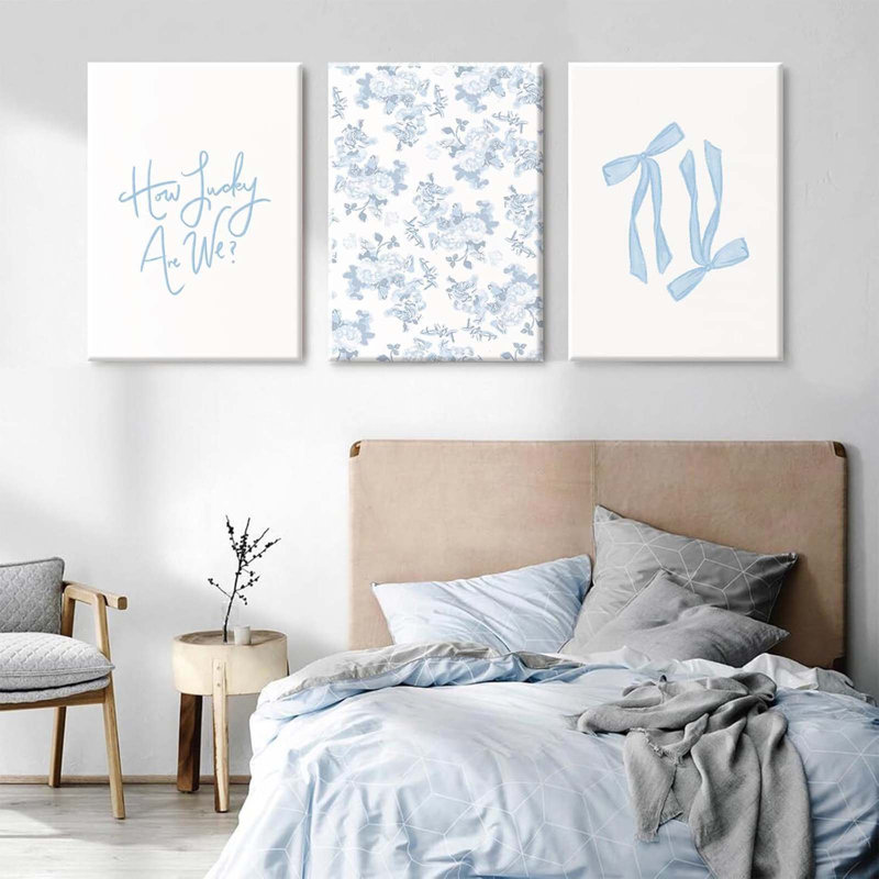 3 Piece Wrapped Canvas Print, 60 cm H x 40 cm W