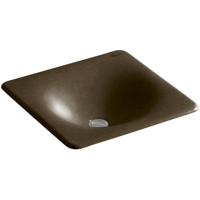 Iron Tones® Metal Rectangular Drop-In Bathroom Sink