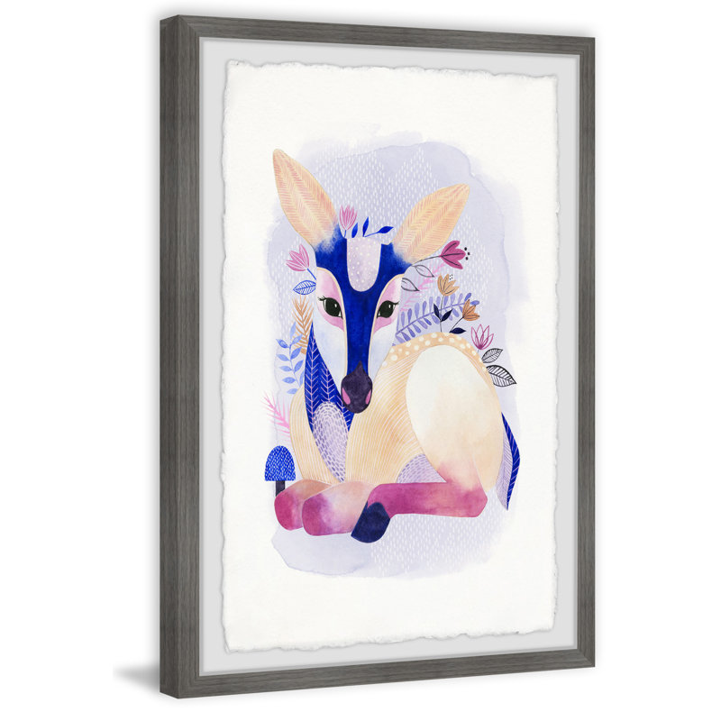 Lawanda Lawanda Enchanting Forester IV - Painting, 30cm H x 20cm W
