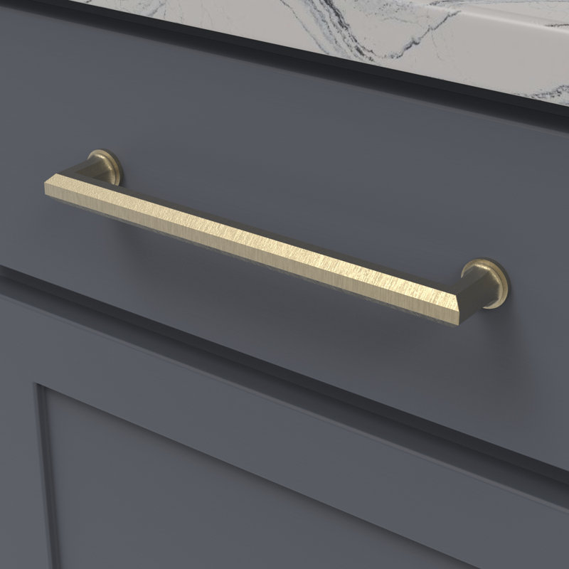 Facette Bar / Handle Pull, Champagne Bronze