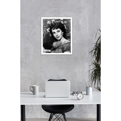 Portrait of Elizabeth Taylor  Unframed Photograph
