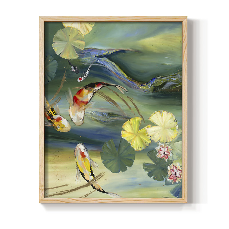 «A Moment In Time», reproduction encadrée - bois massif, H 21 po x l 17 po, Naturel