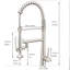 KIKO HOME Pull Down Kitchen Faucet