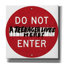 «Epic Graffiti» «Graffiti Sign 7» par Alonzo Saunders, art mural sur toile, 18 po x 18 po-117539907